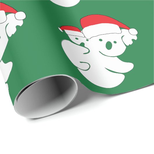 KerstKoala-Beren Cadeaupapier (Rol Hoek)
