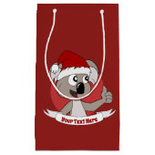 Kerstkoala cartoon kleine cadeautas (Voorkant)