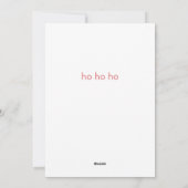 Kerstkoala die een dutje doet  feestdagenkaart (Achterkant)