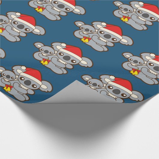 KerstKoalas Cadeaupapier (Hoek)