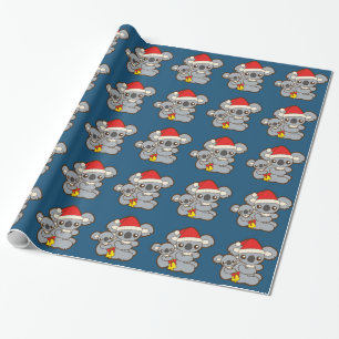 KerstKoalas Cadeaupapier