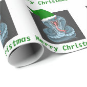 Kerstkobra Cadeaupapier (Rol Hoek)