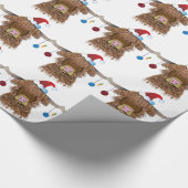 kerstKoe Cadeaupapier (Hoek)