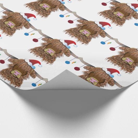 kerstKoe Cadeaupapier (Hoek)