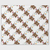 kerstKoe Cadeaupapier (Vlak)