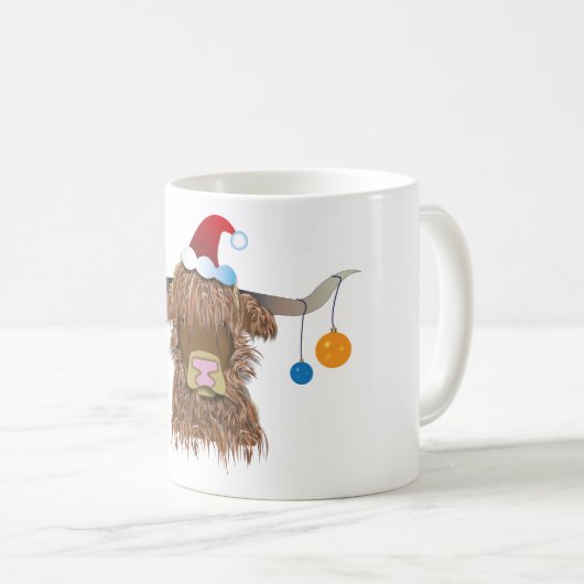 kerstKoe Koffiemok (Voorkant rechts)