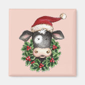 kerstKoe - Magnet (Voorkant)