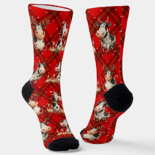 kerstKoe Sokken