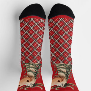 kerstKoe Sokken