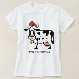 kerstkoe t-shirt