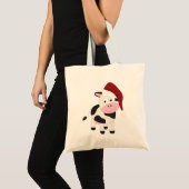 kerstkoe tote bag (Voorkant (product))