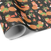 kerstkoeien cadeaupapier (Rol Hoek)