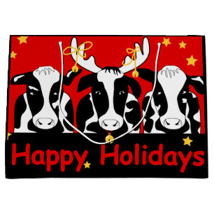 kerstKoeien Groot Cadeauzakje