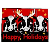 kerstKoeien Groot Cadeauzakje (Achterkant)