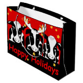kerstKoeien Groot Cadeauzakje (Achterkant Gekanteld)