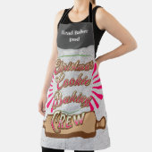 Kerstkoek Bakploeg Aangepaste naam Chef's Schort (Insitu)