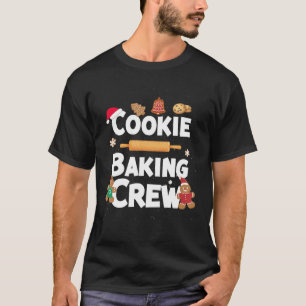 Kerstkoek Bakploeg Grappige Pyjama Familie T-shirt