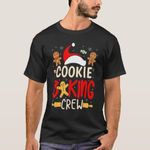 Kerstkoek Bakploeg Pyjama Familie Kerstmis T-shirt