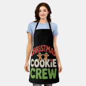 Kerstkoek Crew Moutbrood Kerstmis Xmas Schort (Gedragen)