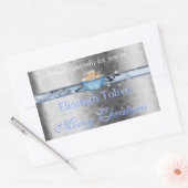 Kerstkoek, Fudge, Cake, Cadeaubon Sticker (Envelop)
