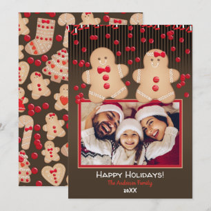 Kerstkoek Kerstkoekjes Kerst Foto Kaart
