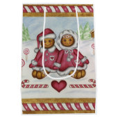 Kerstkoek Pepermunt Cadeautas (Achterkant)