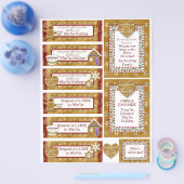 Kerstkoek Uitruil Cadeautags Persoonlijk Flyer (Enkel)
