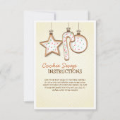 Kerstkoek Uitwisseling Instructiekaart (Voorkant)