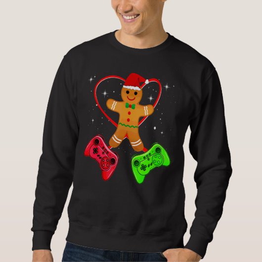 Kerstkoek Video Game Controllers  Kerstkoek Trui (Voorkant)