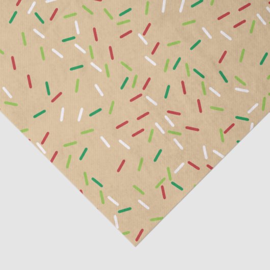 Kerstkoekje achtergrond tissuepapier (Detail)