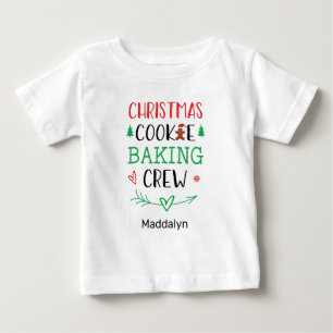 Kerstkoekje Bakken Crew Familie Naam Kind