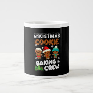 Kerstkoekje bakken Crew Kerst Grappig cadeau Grote Koffiekop