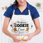 Kerstkoekje Bakken Crew Vakantie Bakken Team Schort