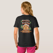 Kerstkoekje bakken peperkoek Huis - T-shirt (Achterkant volledig)