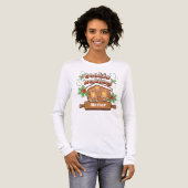 Kerstkoekje bakken peperkoek Huis - Tri-Blend Shirt (Voorkant)