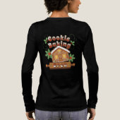 Kerstkoekje bakken peperkoek Huis - Tri-Blend Shirt (Achterkant)