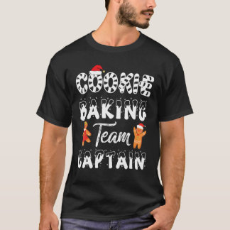 Kerstkoekje bakken Team Captain Gingerbread M T-shirt