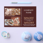 kerstkoekje bakkerij flyer (Enkel)