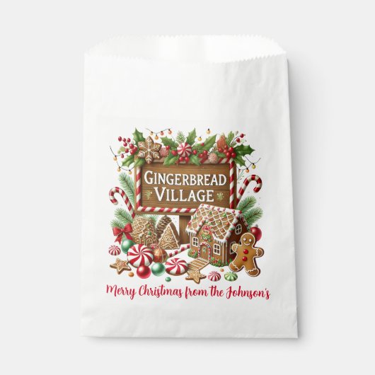 Kerstkoekje Bedankzakje (Voorkant)