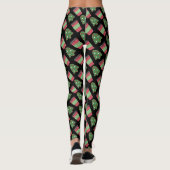 Kerstkoekje en koffie leggings (Achterkant)