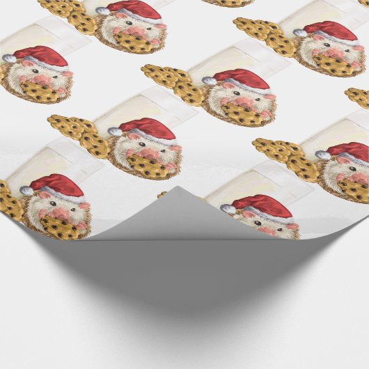 Kerstkoekje Hog Cadeaupapier (Hoek)