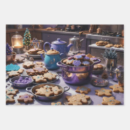 Kerstkoekje Inpakpapier Vel