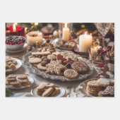 Kerstkoekje Inpakpapier Vel (Voorkant 3)