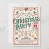 Kerstkoekje Kerstfeest  Kaart (Voorkant)