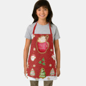 Kerstkoekje Kinder Apron Schort (Insitu)