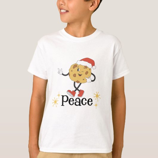 Kerstkoekje Kinder T-shirt (Voorkant)