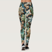 Kerstkoekje Leggings (Achterkant)