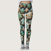 Kerstkoekje Leggings (Voorkant)