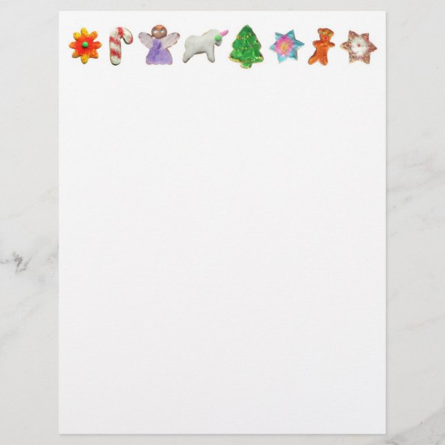 Kerstkoekje Letterhead (Voorkant)
