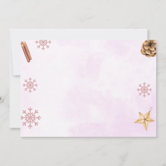 Kerstkoekje lief een 1e verjaardag foto kaart (Achterkant)